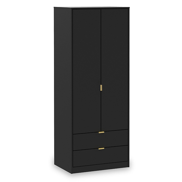 Hudson 2 Door 2 Drawer Wardrobe