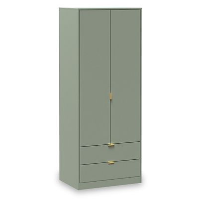 Hudson 2 Door 2 Drawer Wardrobe