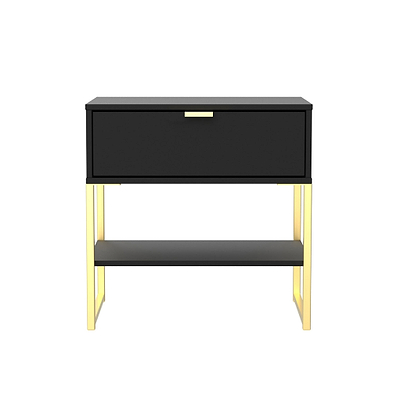 Hudson 1 Drawer with Shelf Side Table