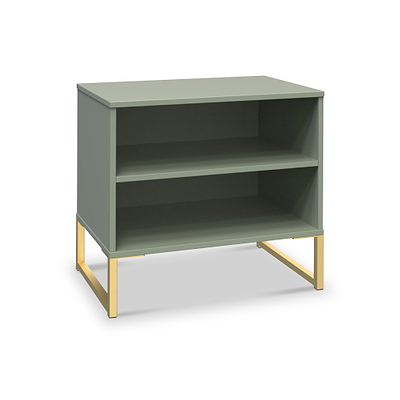 Hudson 2 Open Shelf Bedside Table