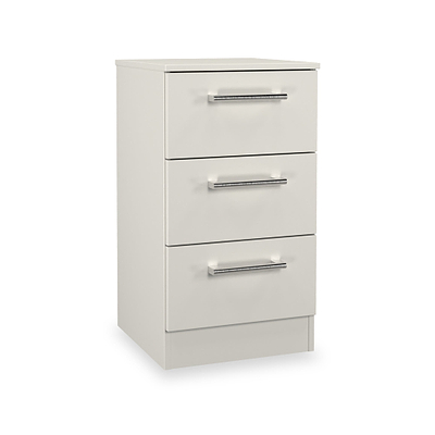 Hadley 3 Drawer Bedside Table