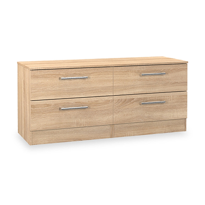Hadley 4 Drawer Low Storage Unit