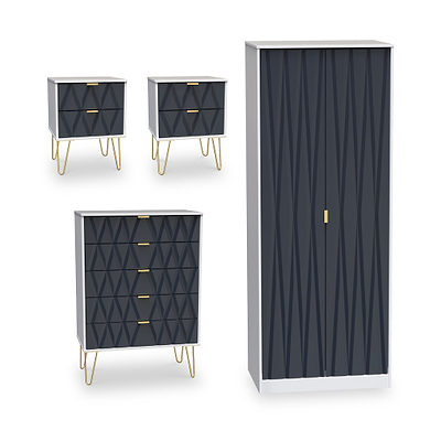 Geo 4 Piece Bedroom Furntiure Set