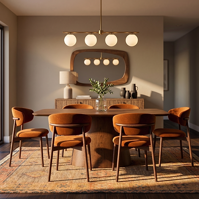 Ashcroft 180cm Oak Dining Table