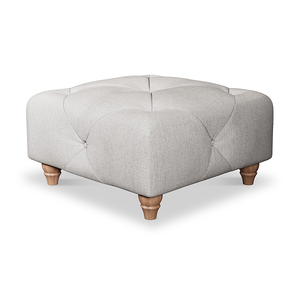 Everett Button Top Footstool