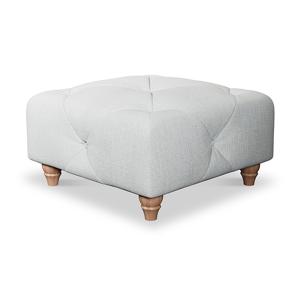 Everett Button Top Footstool