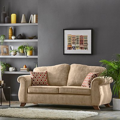 Ashwood Chenille 3 Seater Sofa