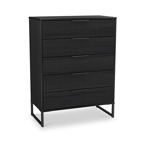 Callo Fluted 5 Drawer Chest