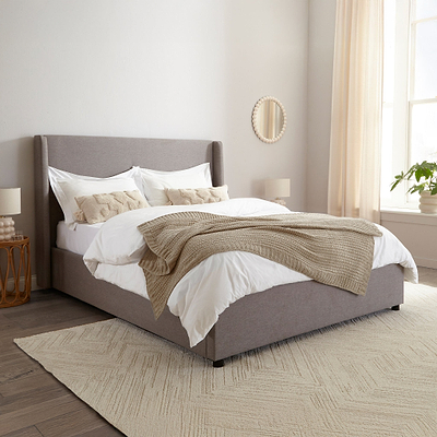 Brent Ottoman Storage Bed Frame