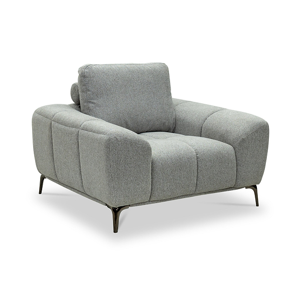 Ruelle Textured Fabric Armchair