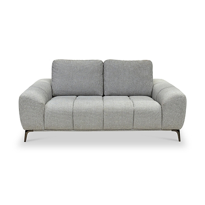 Ruelle Textured Fabric 2 Seater Sofa