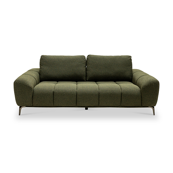 Noelle Textured Fabric 3 Seater Sofa