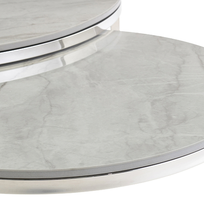 Berta Gloss Sintered Stone Coffee Table Set