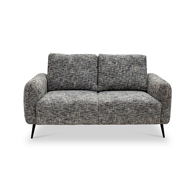 Delphine Multi-tonal Fabric 2 Seater Sofa