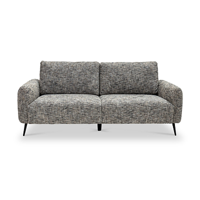Delphine Multi-tonal Fabric 3 Seater Sofa