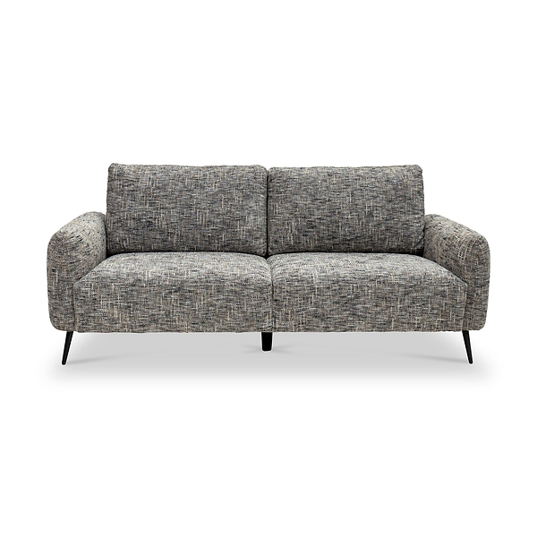 Delphine Multi-tonal Fabric 3 Seater Sofa