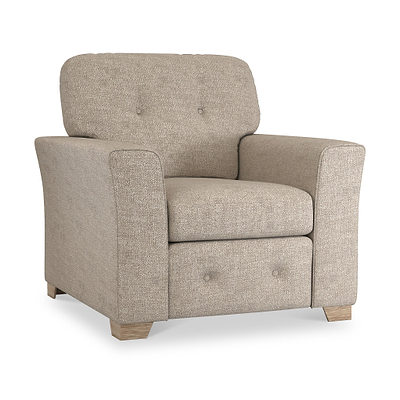 Cheswick Textured Weave Fabric Armchair