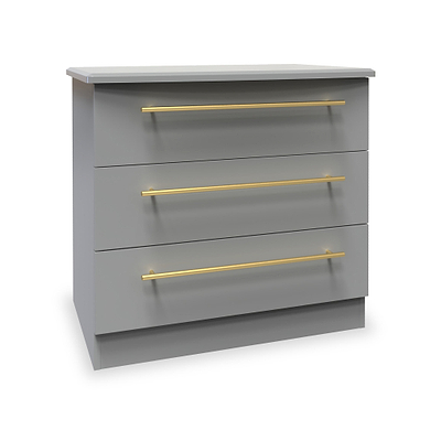Bramham Grey 3 Drawer Chest