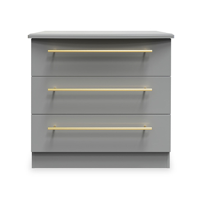 Bramham Grey 3 Drawer Chest