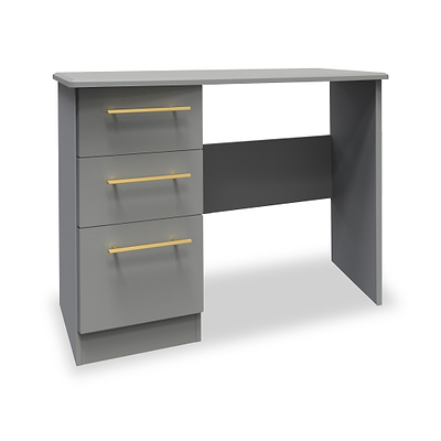 Bramham Grey 3 Drawer Dressing Table