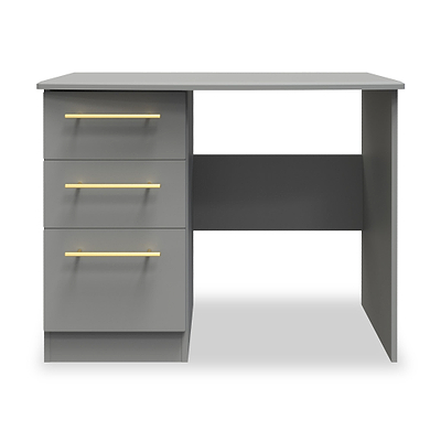 Bramham Grey 3 Drawer Dressing Table