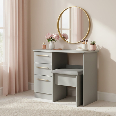 Bramham Dressing Table & Stool Set