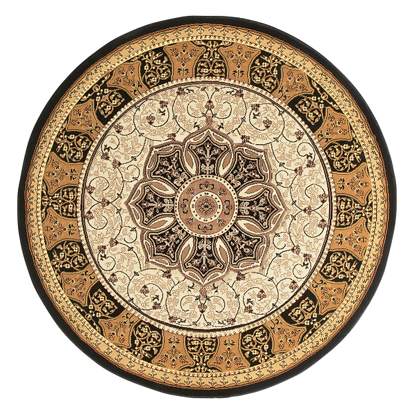 Holden Oriental Stain Resistant Circular Rug
