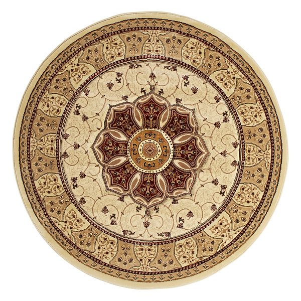 Holden Oriental Stain Resistant Circular Rug