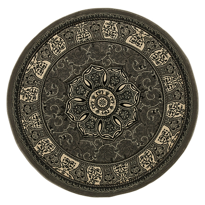 Holden Oriental Stain Resistant Circular Rug