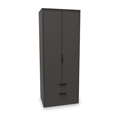 Moreno 2 Door 2 Drawer Double Wardrobe