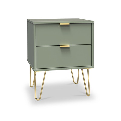 Moreno 2 Drawer Bedside