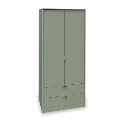 Moreno 2 Door 2 Drawer Double Wardrobe