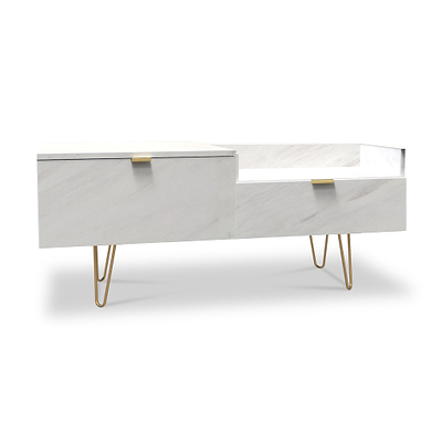 Moreno Marble Effect TV Console Unit