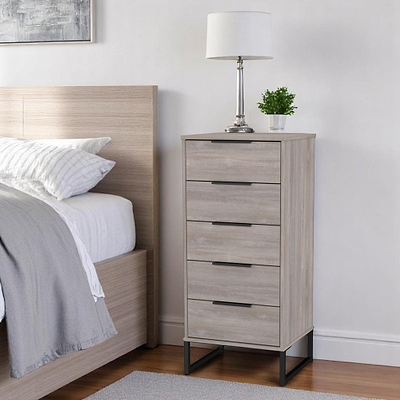 Ashbourne 5 Drawer Tallboy