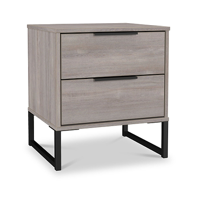 Ashbourne 2 Drawer Bedside Table