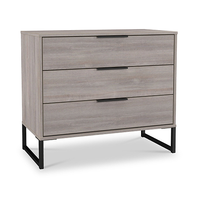 Ashbourne 3 Drawer Wide Chest