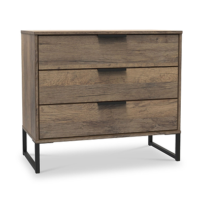 Ashbourne 3 Drawer Wide Chest