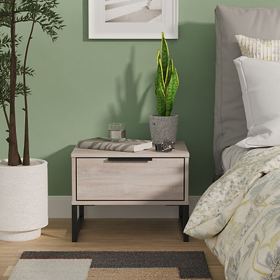 Ashbourne 1 Drawer Bedside Table
