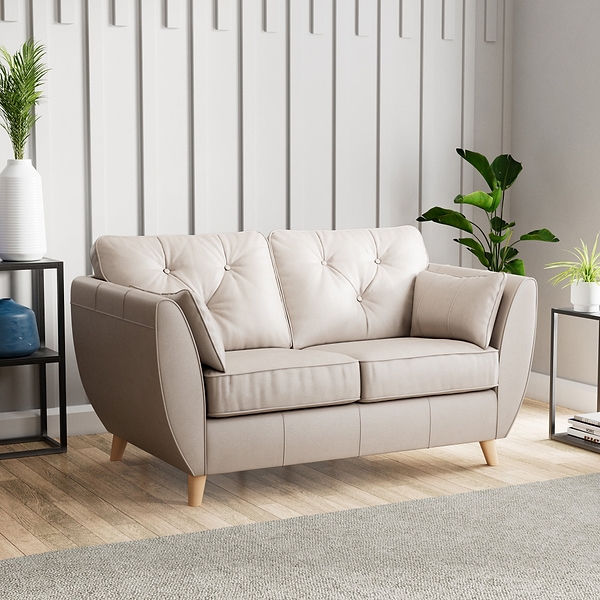 Edison Leather 2 Seater Sofa