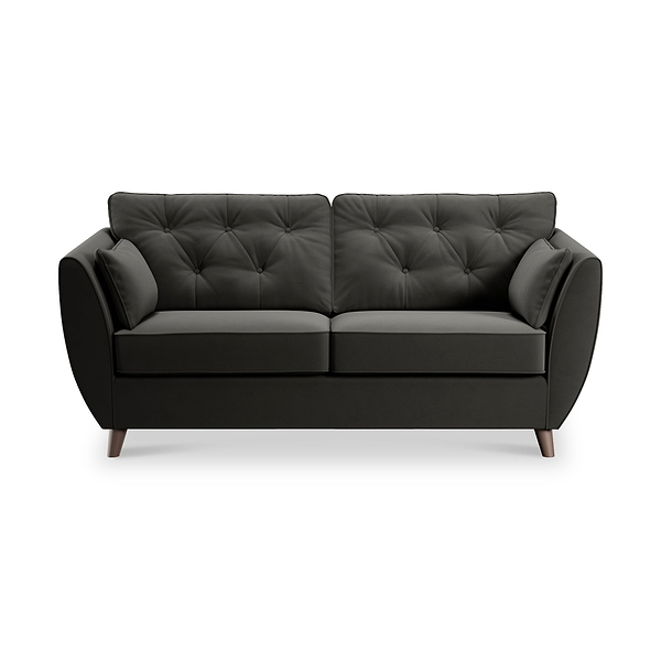 Edison Velvet 3 Seater Sofa