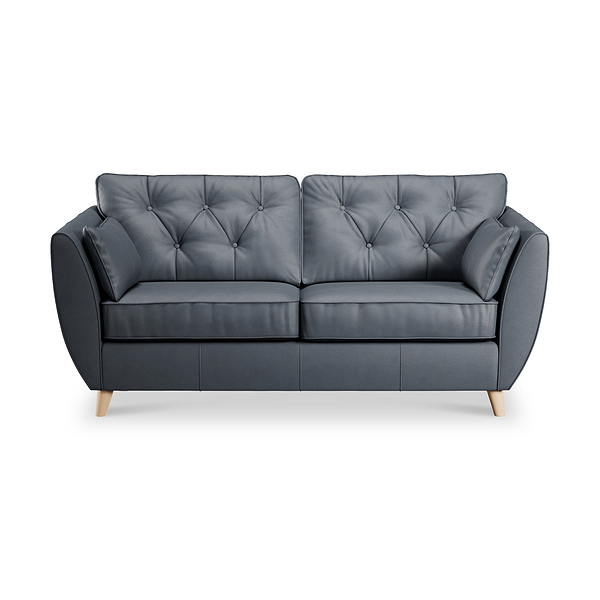 Edison Leather 3 Seater Sofa