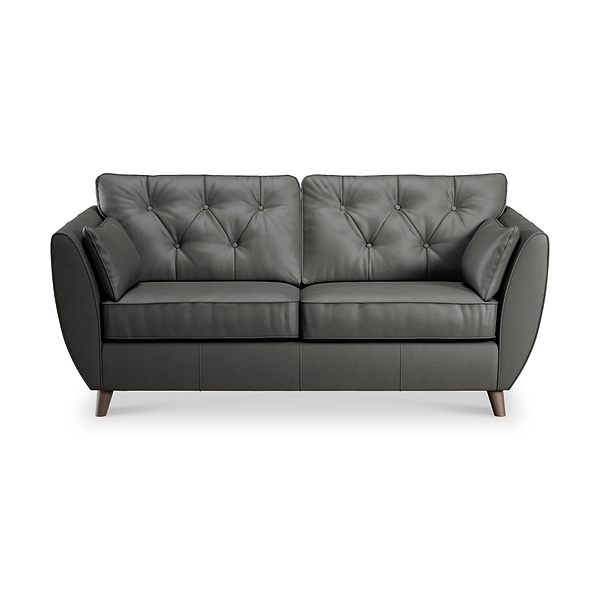 Edison Leather 3 Seater Sofa
