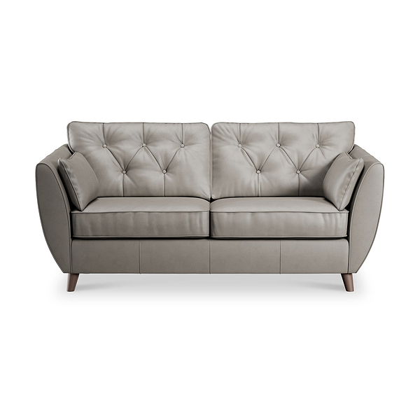 Edison Leather 3 Seater Sofa