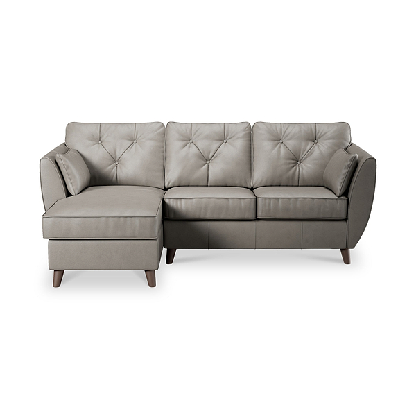 Edison Leather Chaise Sofa