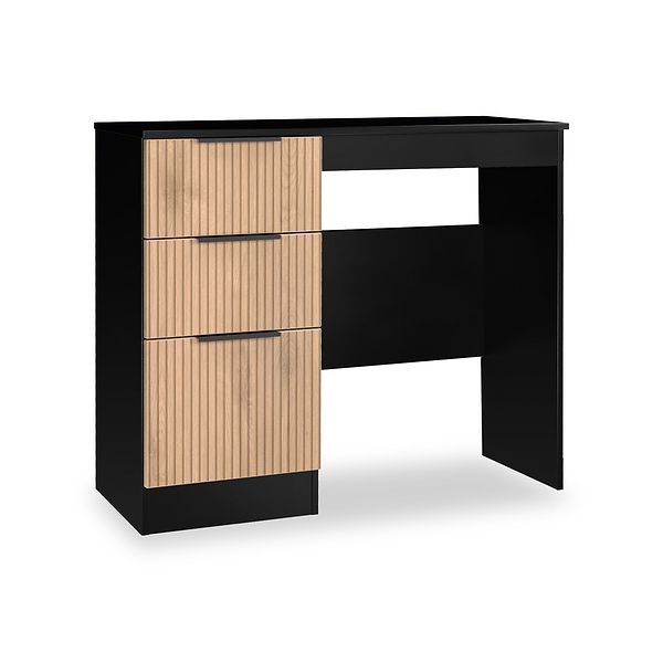 Jago Slatted Effect Vanity Desk