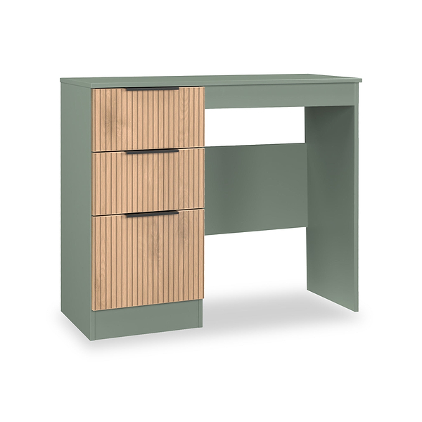 Jago Slatted Effect Vanity Desk