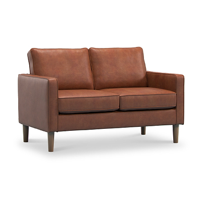 Jefri Faux Leather 2 Seater Sofa