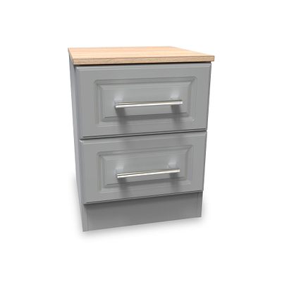 Talland 2 Drawer Bedside Cabinet