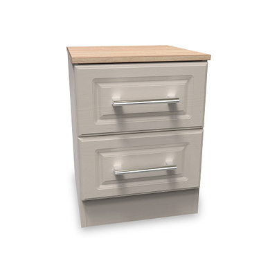 Talland 2 Drawer Bedside Cabinet
