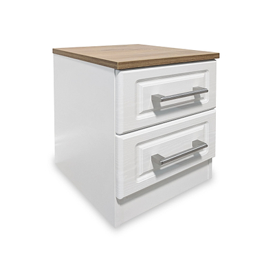 Talland 2 Drawer Bedside Cabinet